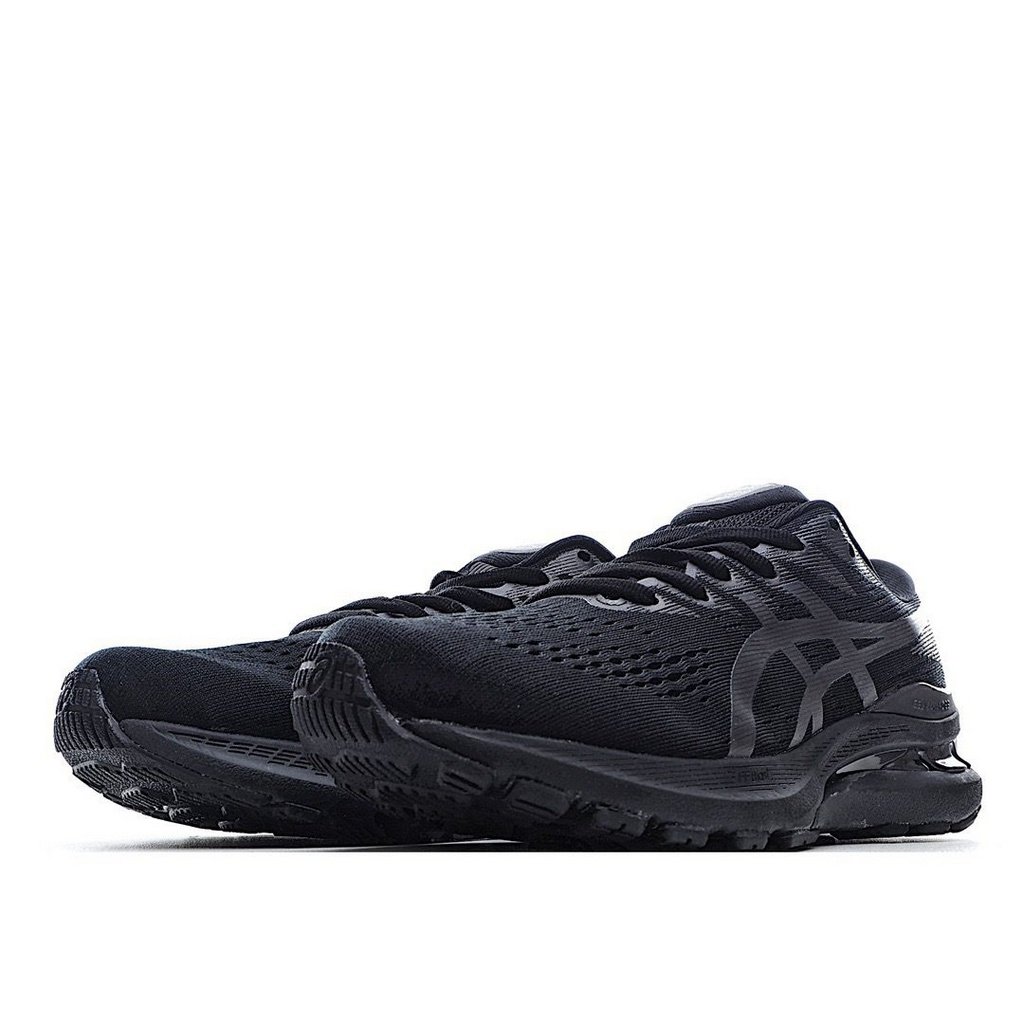 All black asics store womens