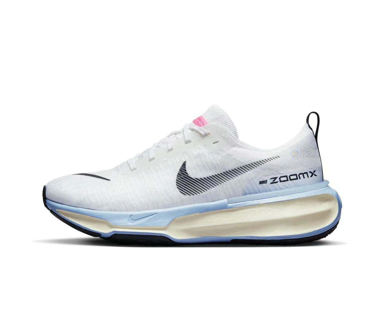 Tênis Nike Zoomx Invincible Run Flyknit 3 Masculino - Branco e Azul Tênis  Corrida - Seu Próximo Tênis Esportivo Está Aqui!