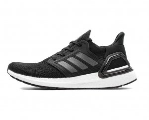 Tênis Adidas UltraBoost 20 - Preto Branco e Cinza Escuro - Feminino 