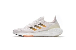 Tênis Adidas UltraBoost 22 Heat.RDY - Branco e Dourado - Masculino 