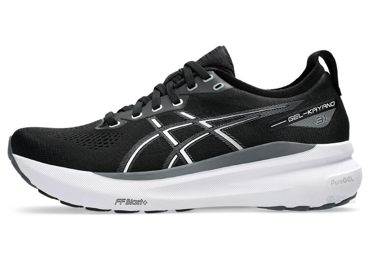 Tênis Asics Gel Kayano 31 - Preto e Branco - Masculino