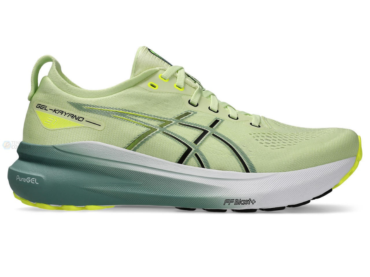 Tênis Asics Gel Kayano 31 - Verde e Branco - Masculino 