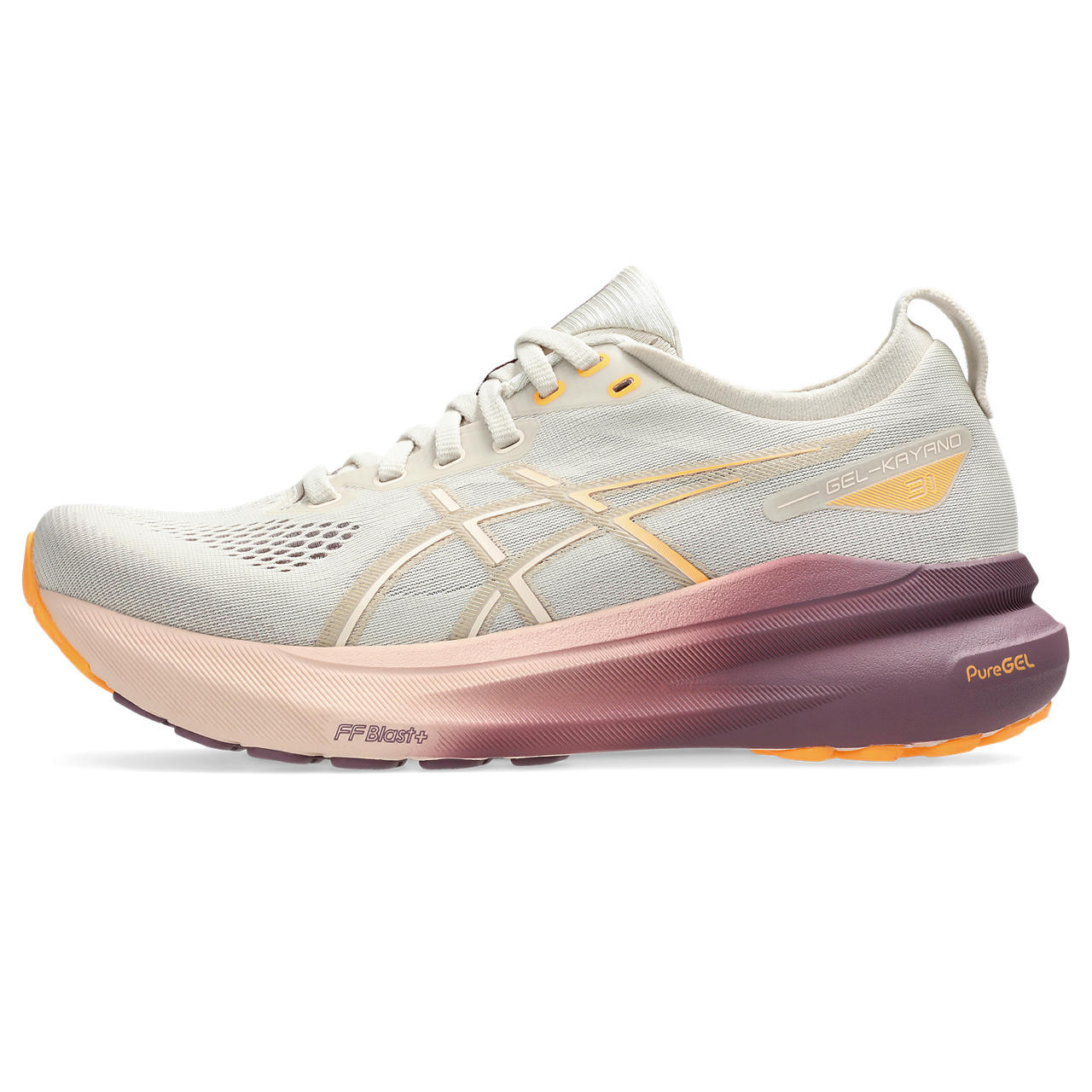 Tênis Asics Gel Kayano 31 - Cinza e Rosa Escuro - Feminino