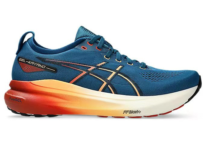 Tênis Asics Gel Kayano 31 - Azul e Vermelho - Masculino 