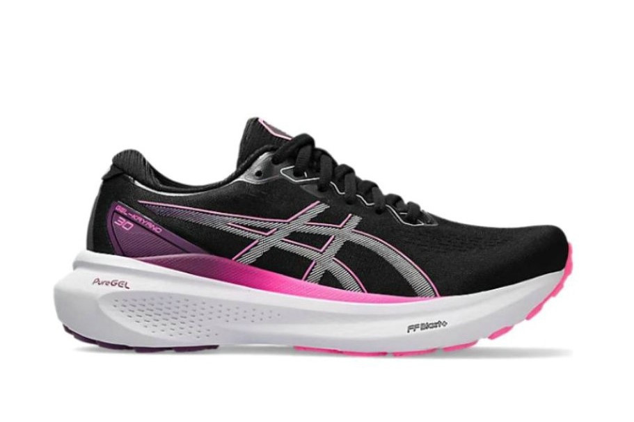 Tênis Asics Gel Kayano 30 - Preto e Rosa - Feminino 