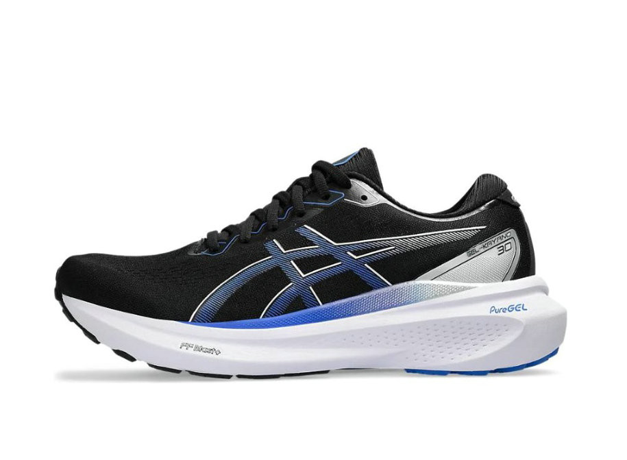 ênis Asics Gel Kayano 30 - Preto e Azul - Masculino