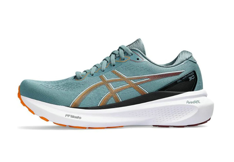 Tênis Asics Gel Kayano 30 - Verde e Laranja - Masculino