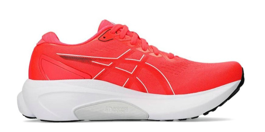 Tênis Asics Gel Kayano 30 - Vermelho Branco e Preto - Masculino 