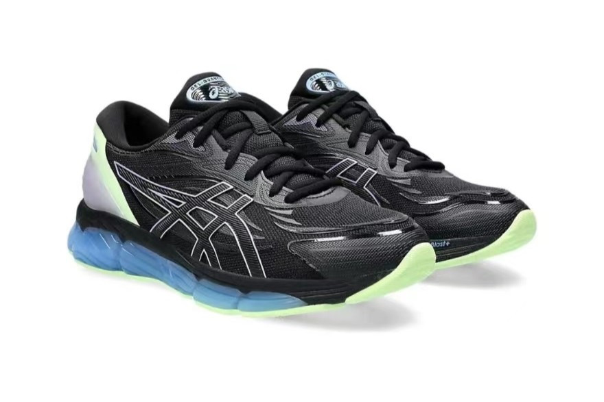 Tênis Asics Gel Quantum 360 8 - Preto Azul e Verde - Masculino