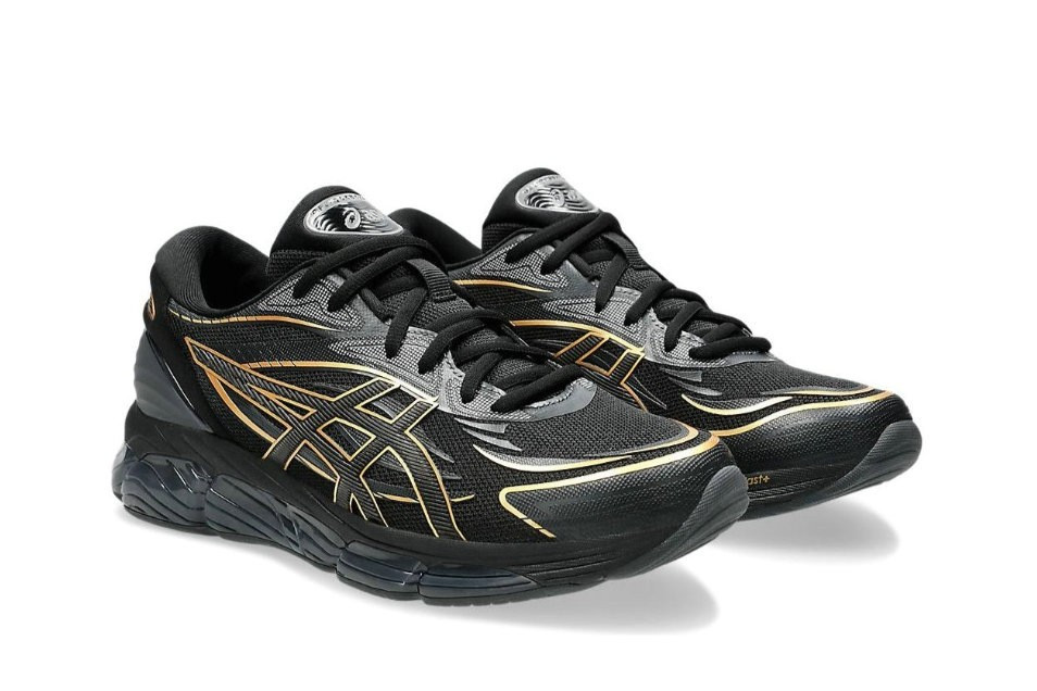 Tênis Asics Gel Quantum 360 8 - Preto e Dourado - Masculino