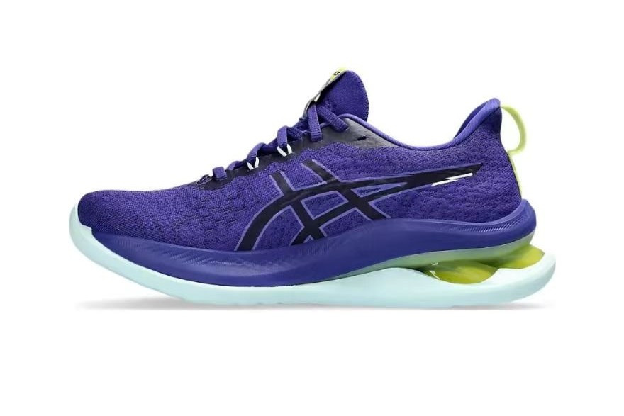 Tênis Asics Gel Kinsei Max - Roxo e Verde - Feminino 