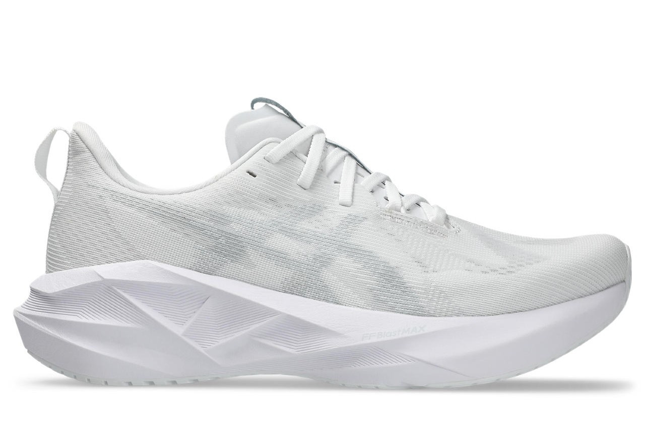 Tênis Asics Novablast 5 - Masculino - Branco All White 