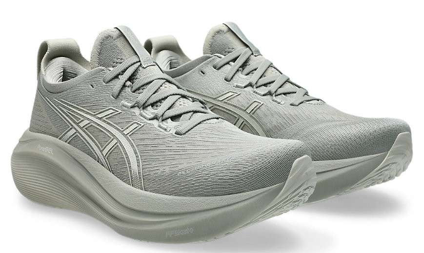 Tênis ASICS GEL Nimbus 27 - Masculino - Cinza All Grey