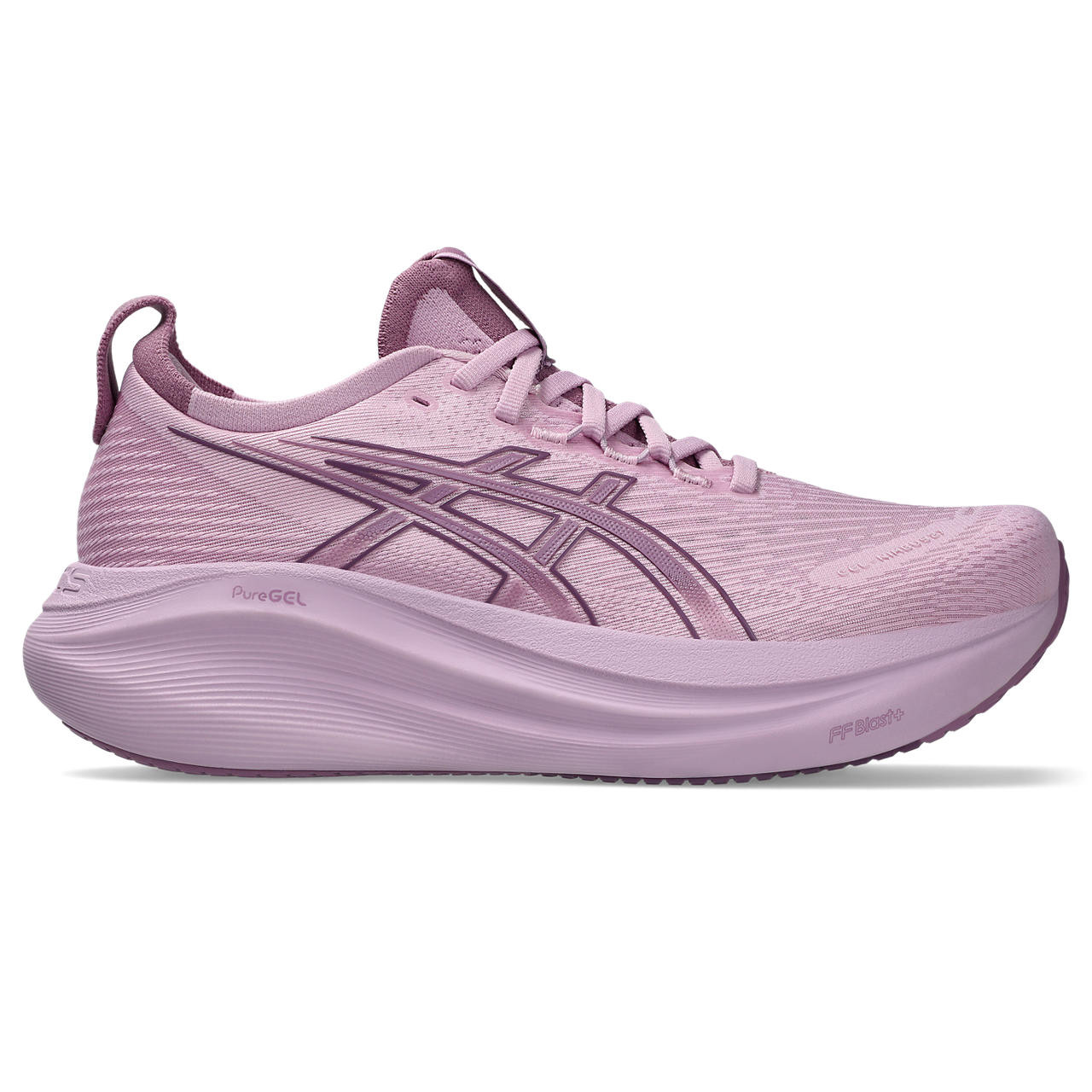 Tênis ASICS GEL Nimbus 27 - Feminino - Rosa 