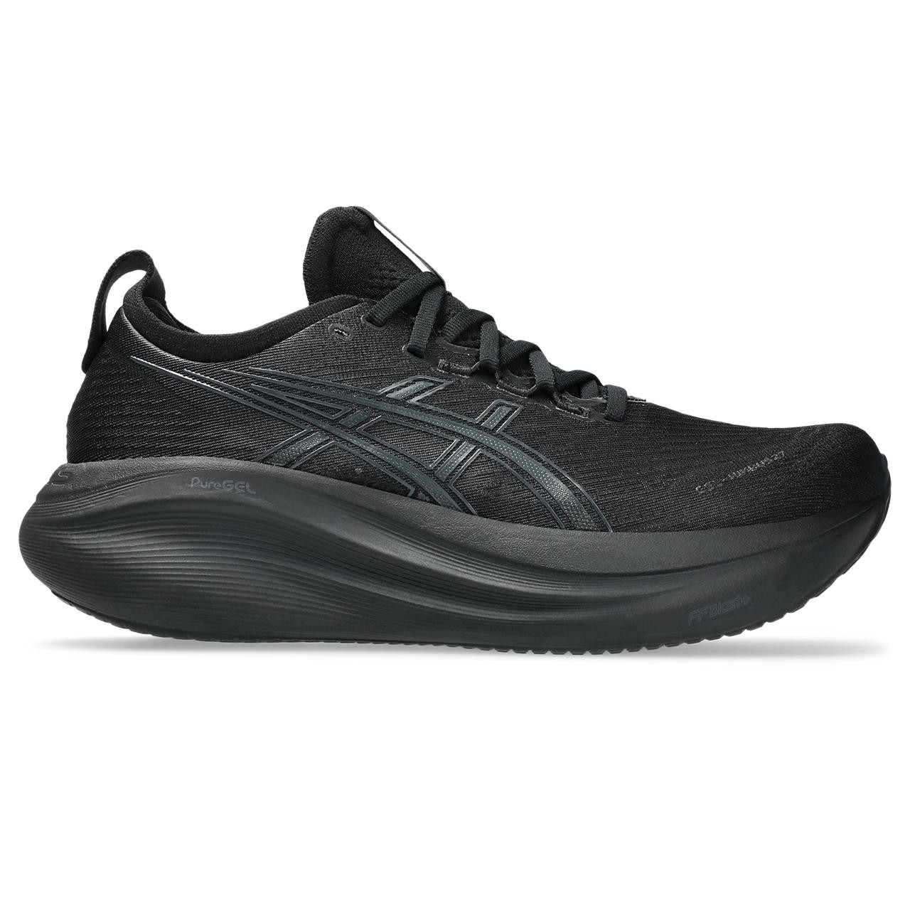 Tênis ASICS GEL Nimbus 27 - Feminino - Preto All Black 