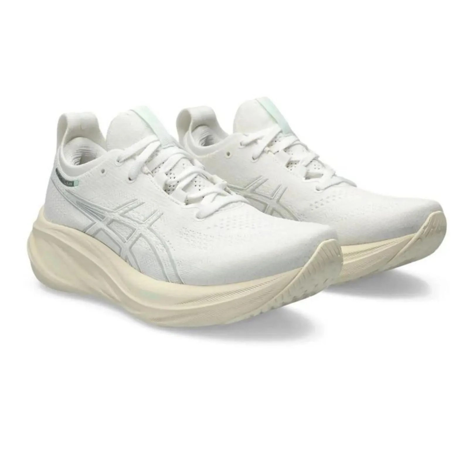 Tênis Asics Gel Nimbus 26 - Branco All White - Feminino